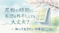 花粉の時期に布団を外干ししても大丈夫？知っておきたい対策法