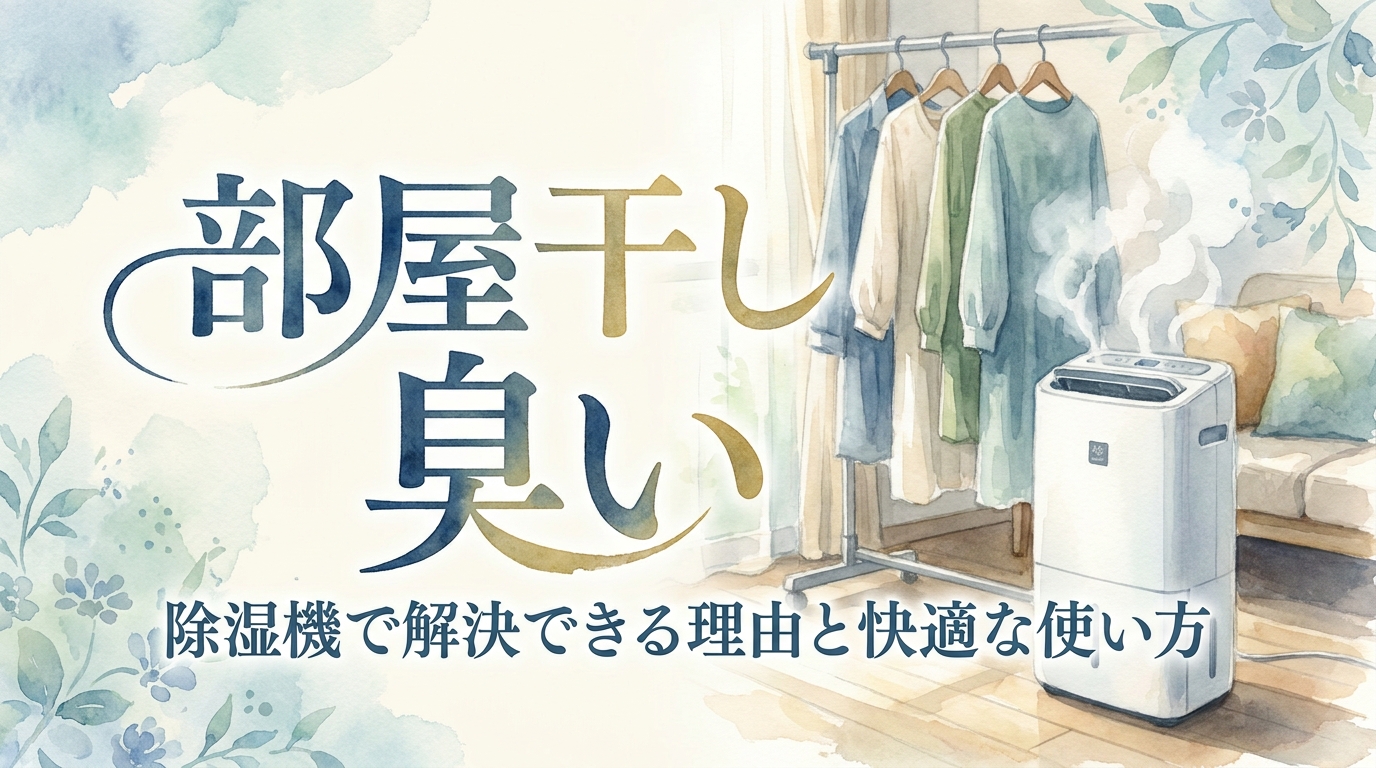 部屋干し 臭い 除湿機で解決できる理由と快適な使い方