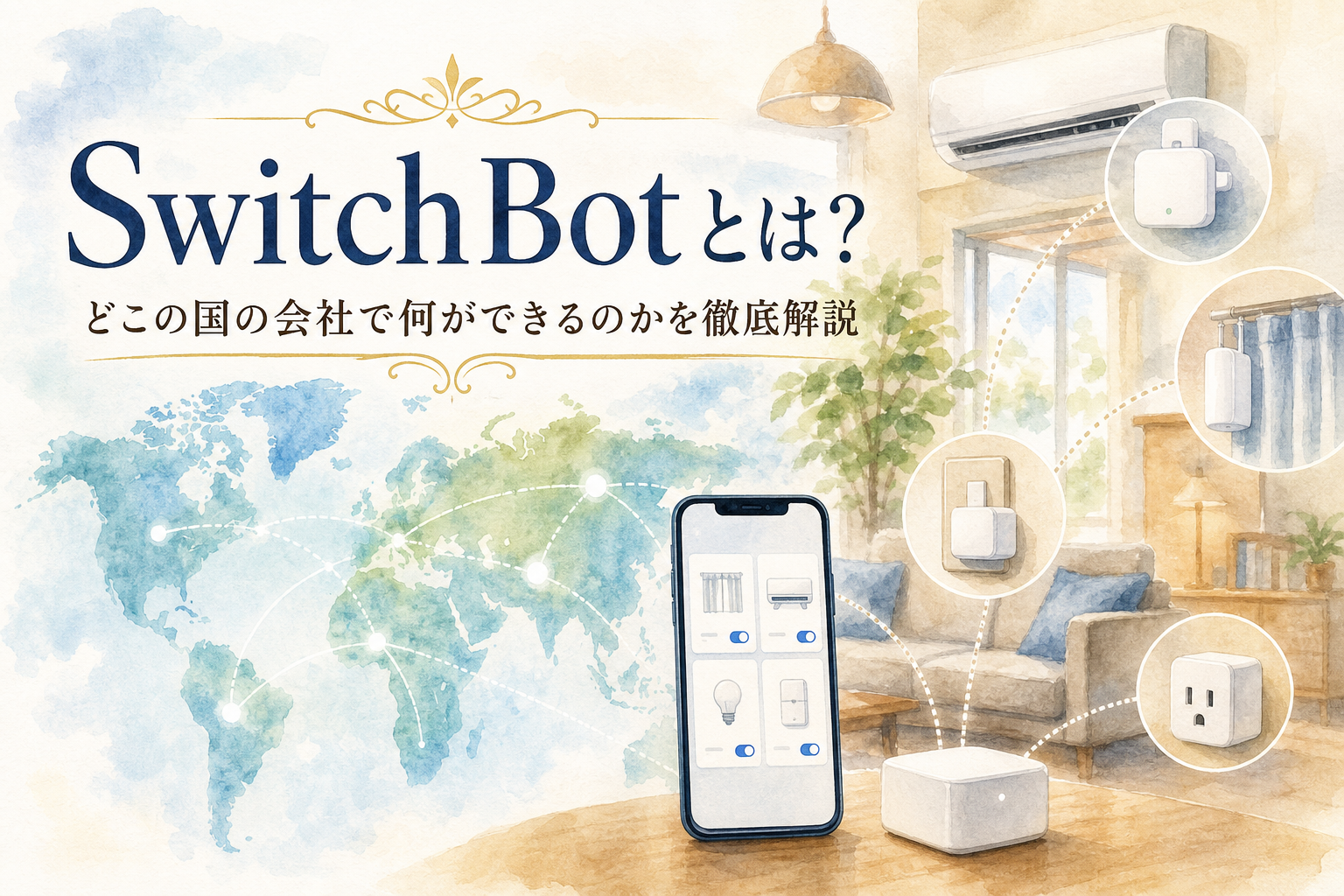 SwitchBotとは？どこの国の会社で何ができるのかを解説