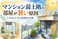マンション最上階の部屋が暑い原因と今日からできる効果的な対策